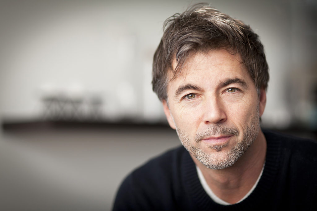 Aging man hallow cheeks