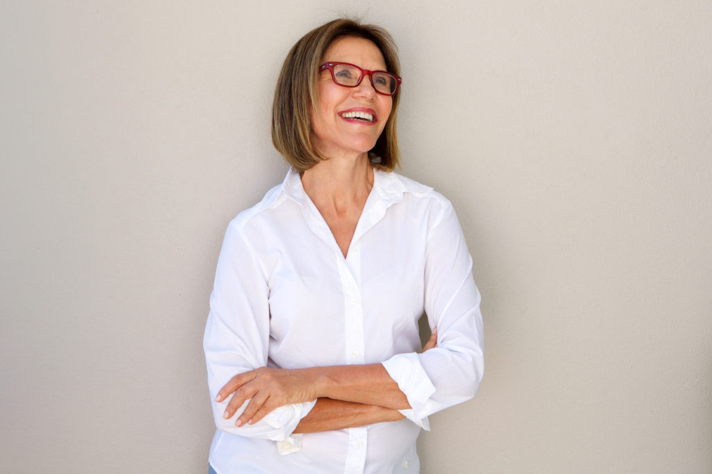 Beautiful Woman Positive Aging